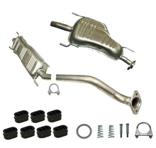 Auspuffanlage Auspuff für Opel Astra G CC F48 F08 1.6 1.8 2.0 16V Endrohr