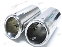 68mm Auspuffblenden Endrohrblende Endrohr Edelstahl für VW GOLF 7 VII 5G Variant TDI TSI Golf 6 VI