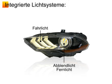 NEU LED-Scheinwerfer Frontscheinwerfer für Ford Mustang 2018-2020 Projektor mit dual Len-Strahlen