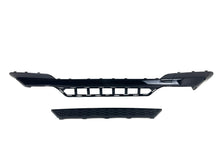 Heckdiffusor Diffusor Auspuff Blenden Schwarz Passend für BMW X3 G01 M Sport Paket 30d 30i 18+