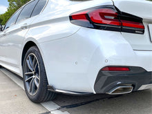 Heck Splitter Spoiler Ecken Ansätze Schwarz Passend für BMW 5er G30 G31 M Sport Paket ab 2017