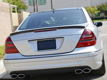 Autunik Schwarz Glanz Heckspoiler Spoilerlippe für Mercedes W211 Spoiler Limo 02-09 sp91