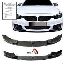 Front Stoßstange Frontspoiler Spoilerlippe Carbon Optik Passend für BMW 4er F32 F33 F36 2011-2019