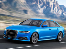 Lüftungsgitter Nebelscheinwerfer Blenden Gitter Grill Chrom für Audi A6 C7 S Line S6 2015-2018 mit ACC