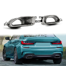 Chrom Endrohre Auspuff Blenden Passend für BMW 3er G20 G21 G28 M Sport Paket 19-22 et234