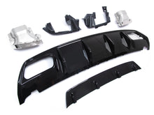 Heckdiffusor + Chrom Auspuffblenden für Mercedes A Klasse W176 A45 AMG Line 2015-2018