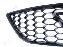 Nebelscheinwerfer Waben Gitter Schwarz für Audi A4 B8 B8.5 Serienstoßstange 2012-2015