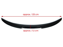 Heckspoiler Spoiler Lippe Schwarz Glanz Passend für BMW 4er G26 Gran Coupe ab 2021