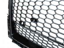 Wabengrill Kühlergrill Frontgrill Schwarz Glanz für Audi TT 8S Grill FV S Line TT Roadster 15-18 fg276