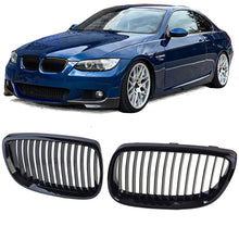 Schwarz Glanz Grill Kühlergrill Passend für BMW 3er E92 E93 05-09