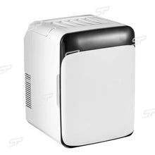 2 In 1 Mini Kühlschrank Tragbarer Getränkekühlschrank AC/DC 10 Liter für Auto Büro Zimmer Camping Outdoor