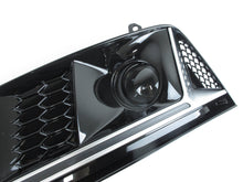 Nebelscheinwerfer Blende Lüftungsgitter Grill für Audi A4 B9 Seriens. OHNE ACC 15-19