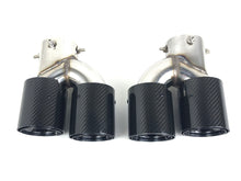 Carbon Fiber Auspuffblende Rohre Blenden Passend für BMW 3er G20 G28 M Sport Paket 19-22 et243
