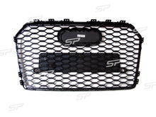 Schwarz Kühlergrill Frontgrill Wabengrill für AUDI A6 C7 S6 S Line Avant Limo 2015-2018 fg169