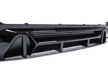 Heckdiffusor Diffusor Heckansatz Schwarz für BMW 5er G30 G31 Sport Paket 16-22