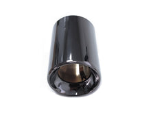Schwarz Auspuffblende Auspuff Blende Passend für BMW X1 F48 70-75mm Rundes Endrohr et5