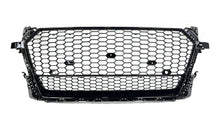 Wabengrill Kühlergrill Frontgrill Schwarz Glanz für Audi TT 8S Grill FV S Line TT Roadster 15-18 fg276