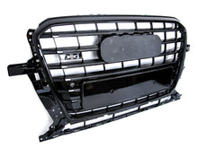 Wabengrill Kühlergrill Schwarz für AUDI Q5 Grill 8R MODF 2013-2017 fg211