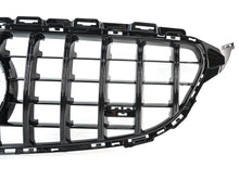 Schwarz Kühlergrill Front Grill GT Panamericana für Mercedes W205 C205 S205 A205 14-18