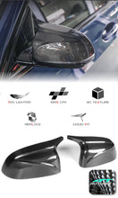 100% Echt Carbon Fiber Spiegelkappen Passend für BMW X3M F97 X4M F98 X5M F95 X6M F96 X7M F94 mc169