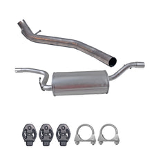 Mittelschalldämpfer + Endrohr für Ford Focus II MK2 1.4 1.6 2004- Auspuffanlage