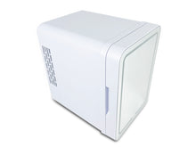 2 In 1 Mini Kühlschrank Kleiner Kühlschrank Schrankbox 6L Mit Spiegel für Auto Büro Camping Outdoor
