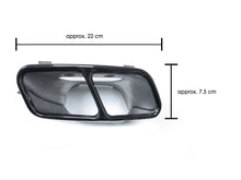 Autunik Auspuffblenden Endrohrblende für Mercedes Benz W176 A45 AMG CLA Klasse C117 X117 CLA 45 AMG et47