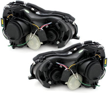Halogen Scheinwerfer Mit E-Prüfzeichen für Mercedes Benz CLK 209 Bj 02-09 mit Led Standlicht