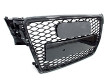 Front Grill Kühlergrill Wabengrill Schwarz für AUDI A4 B8 Limo Avant 07-11 fg88