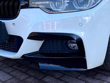 Front Spoiler Stoßstange Aero Flaps Flossen Passend für BMW 3er F30 F31 M Sport Paket 2013-2019