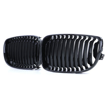 Sport Kühlergrill Nieren Schwarz Glanz Passend für BMW 1er E81 E82 E87 E88 07-12