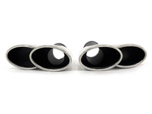 Silber Auspuffblende Endrohre Blenden Passend für AUDI BMW Mercedes Universal 70-73mm et288