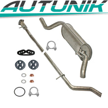 Auspuffanlage ab Kat für Fiat Punto 188 1.2 8V Auspuff Komplett mit Anbausatz
