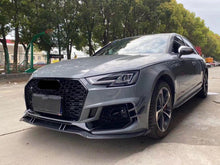 Kühlergrill Grill Schwarz für AUDI A4 Wabengrill B9 S4 Limo Avant S-Line 2015-2019