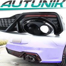 Diffusor Auspuff Endrohr für AUDI A7 Heckdiffusor S7 C8 Sportback S Line 18-21