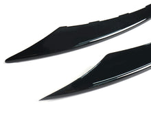 Schwarz Front Stoßstange Nebelscheinwerfer Blenden Flaps für Mecedes W213 S213 AMG Line 20+