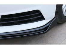 Front Spoiler Lippe Stoßstange Schwarz für Audi A4 B9 8W 2015-2019