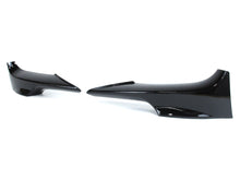 Front Spoiler Splitter Ecken Ansätze Schwarz für BMW 3er E92 E93 Coupe Cabrio M Sport Paket 2006-2010