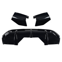 Schwarz Heckstoßstange Diffusor Lippe Abdeckung Für BMW X6 F16 Sport 14-19