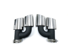 Auspuffblenden Endrohr Blenden Chrom Duplex (1 Paar) für AUDI A7 4G A6 C7 A4 B8 A5 8T Q5 8U et72