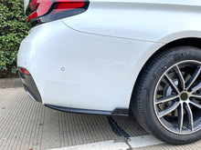 Heck Splitter Spoiler Ecken Ansätze Schwarz Passend für BMW 5er G30 G31 M Sport Paket ab 2017