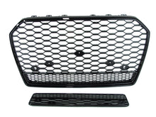 Wabengrill Kühlergrill Grill Schwarz für Audi A6 S6 C7 4G Limo Avant 2015-2018