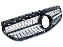 Schwarz W246 Diamantgrill Front Grill Kühlergrill für Mercedes B-Klasse W246 B180 B200 B220 B250 15-18 fg69