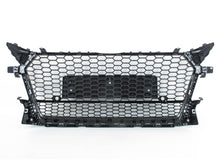 Wabengrill Kühlergrill Frontgrill Schwarz Glanz für Audi TT 8S Grill FV S Line TT Roadster 15-18 fg276