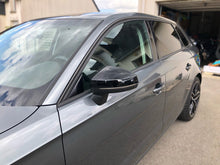 Schwarze Spiegelkappen Außenspiegel für AUDI A3 8V S3 RS3 TSI TDI Mit SideAssist