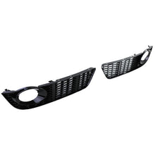 Nebelscheinwerfer Blenden Waben Gitter Stoßstange Schwarz für Audi A5 8T 2007-2011 NON S-Line