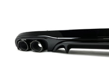 Diffusor Heckdiffusor Auspuff Schwarz für Mercedes E-Klasse C238 A238 AMG-Line 16-21