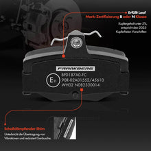 Bremsscheiben Bremsbeläge Hinten 277,5mm für Nissan Almera Tino V10 2000-2006