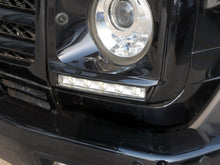 Scheinwerfer Abdeckungen Rahmen MIT E-Zeichen Tagfahrlicht Schwarz für Mercedes G-Klasse W463 1990-2012 ed32