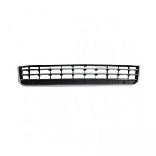 Stoßstange Gitter Mitte Chrom Schwarz für VW Touareg 7P5 04.10-07.14